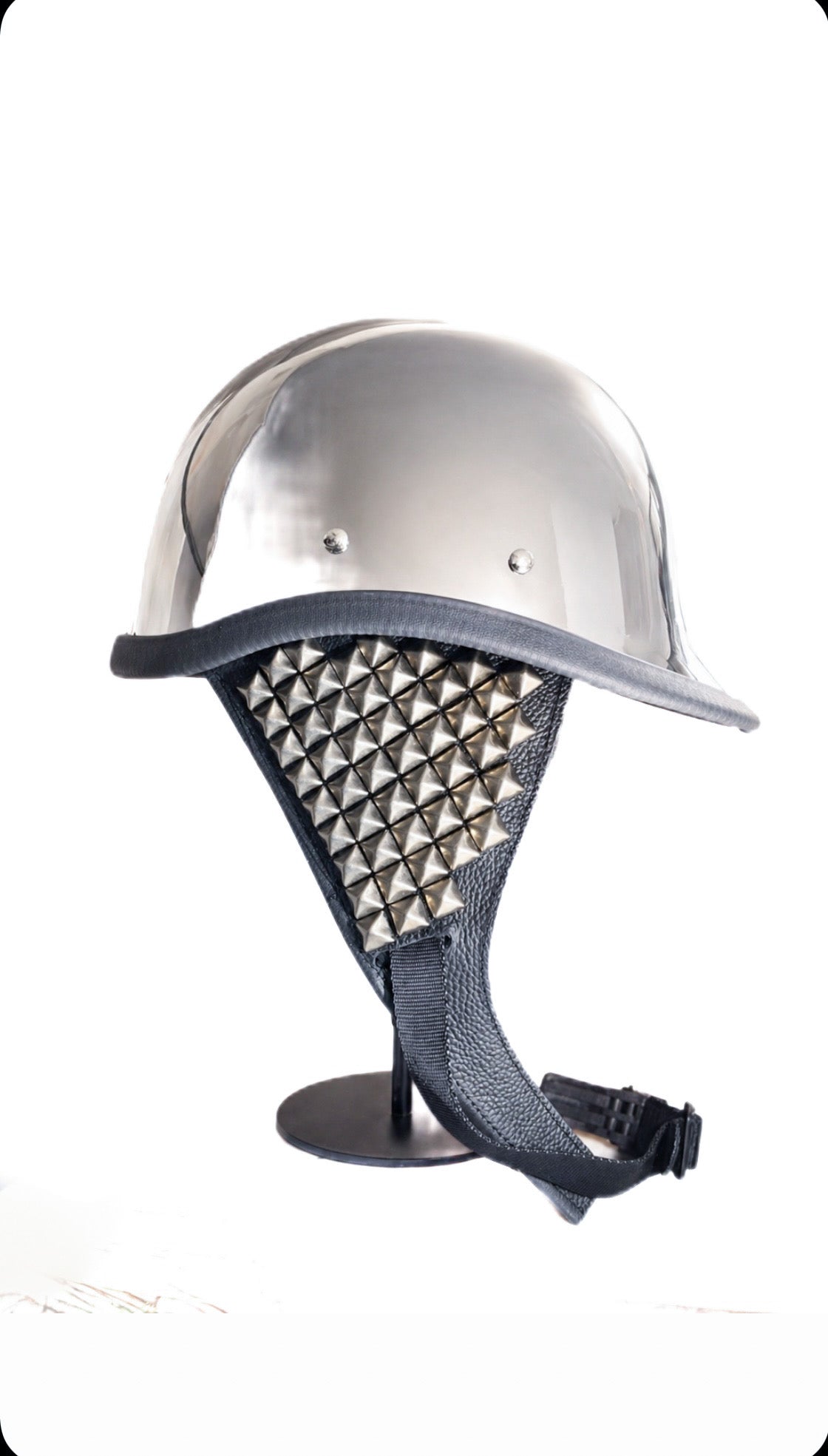 Chrome Jockey Helmet "Disco"