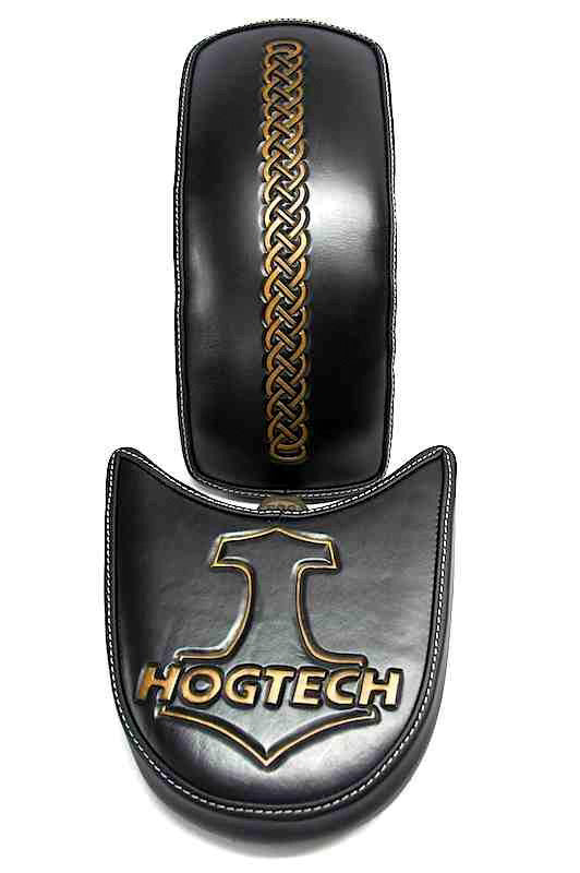 Handtooled Motorcycle Seat