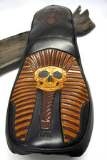 Handtooled Motorcycle Seat