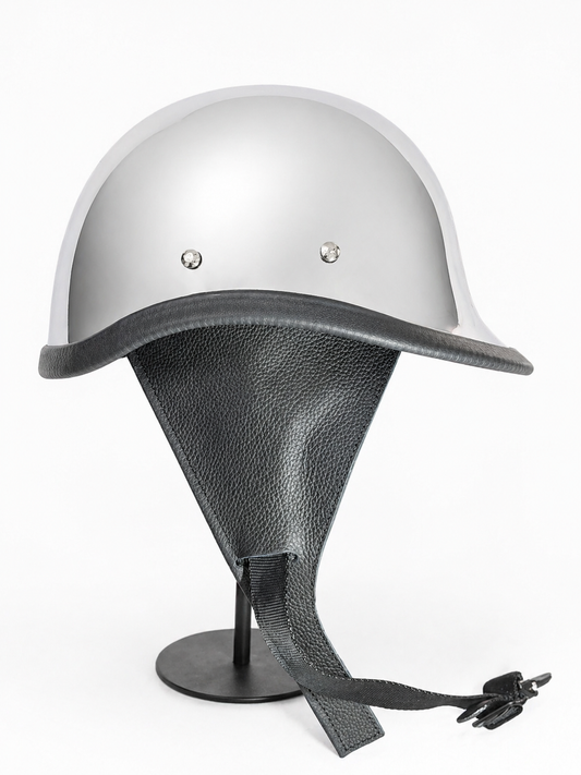 Chrome Jockey Helmet Standard