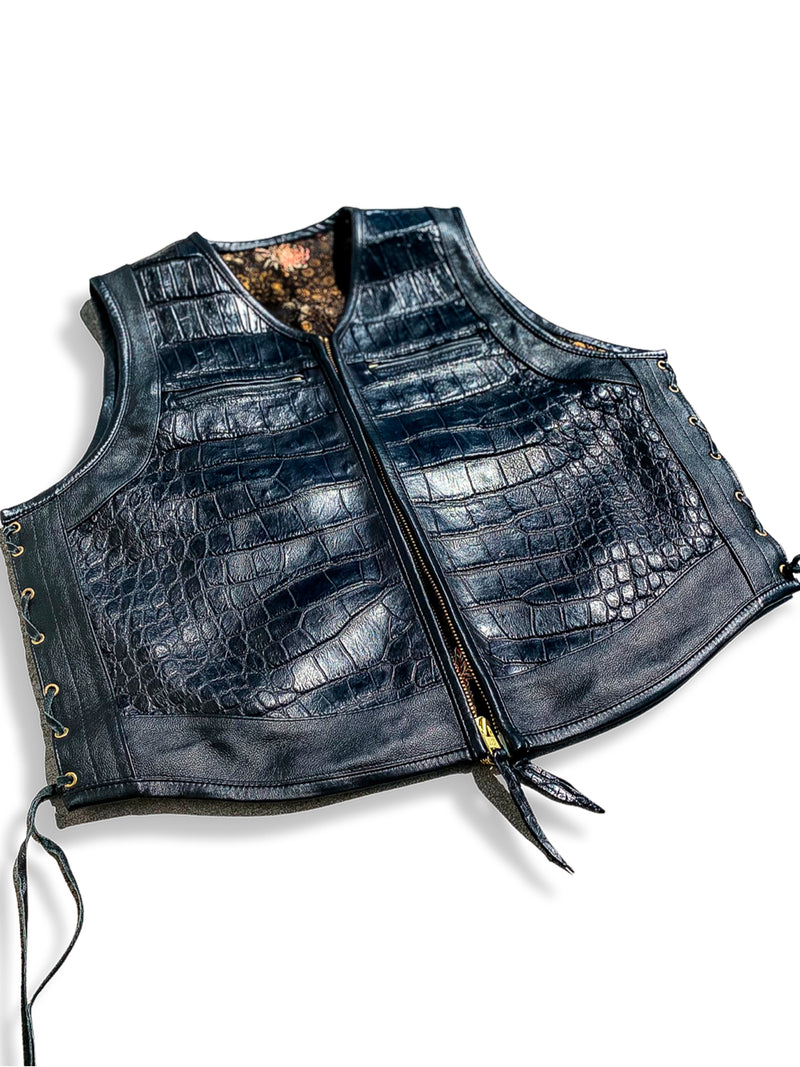 Custom Real Alligator Vest